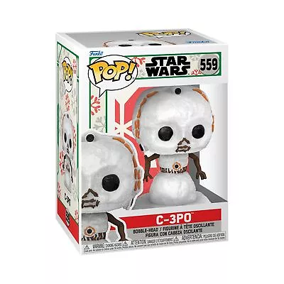 Buy Funko POP! Star Wars: Holiday - C-3PO - Snowman - Collectable Vinyl  (US IMPORT) • 15.40£