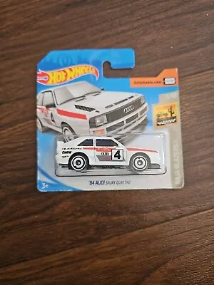 Buy 2019 Hot Wheels 84 Audi Sport Quattro Baja Blazers Short Card Combine Postage • 5.77£