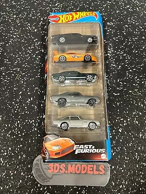 Buy 5 PACK FAST AND FURIOUS Hot Wheels 1:64 • 11.95£