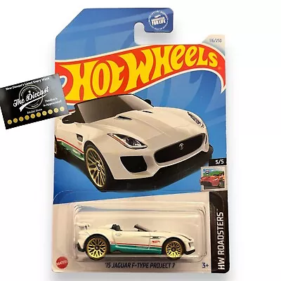 Buy HOT WHEELS 15 Jaguar F-type Project 7 US Exclusive Long Card 1:64 Diecast • 3.99£