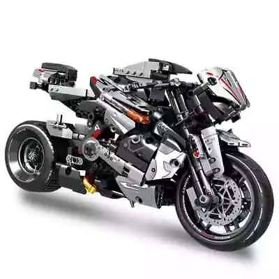 Buy Motorbike Technic Construction Kit Gift 845pcs NO Box • 29.99£