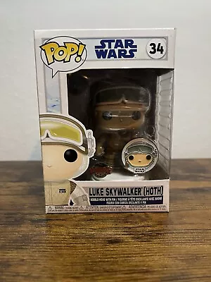 Buy Funko Pop! Star Wars Luke Skywalker (Hoth) #34 • 8£