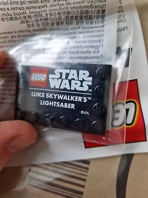 Buy LEGO Star Wars: Luke Skywalker's Lightsaber (40483) Genuine Printed Plate • 30£
