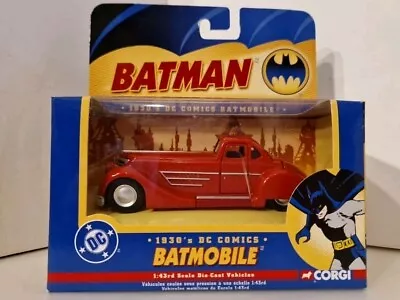 Buy Corgi Batman 77323 1930s DC Comics 1:43 Batmobile - Boxed - Rare • 12.95£