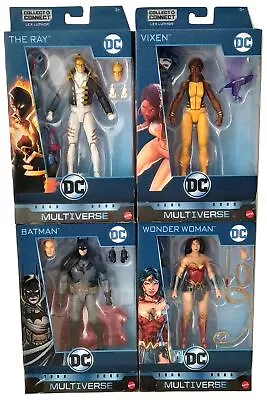 Buy DC Rebirth Multiverse S.9 Set 4 Action Figures Lex Luthor Batman • 69.15£