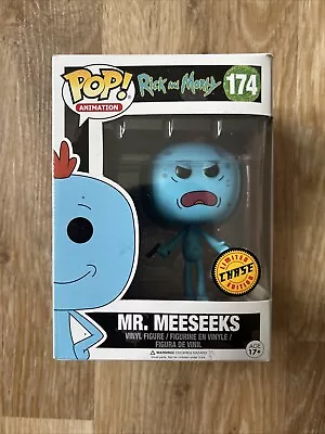 Buy Funko POP Animation Figure : Rick And Morty #174 Mr Meeseeks [Chase] • 34.99£