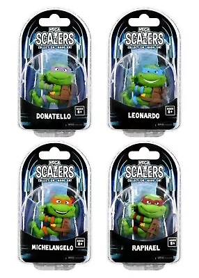 Buy Brand New - Neca Scalers - Teenage Mutant Ninja Turtles (TMNT) - Full Set Of 4 • 11.95£