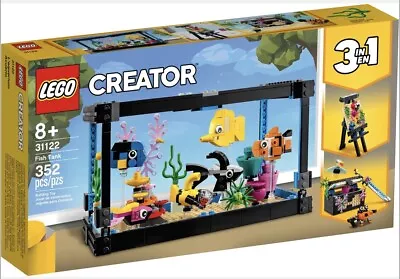 Buy 1 LEGO 31122 Creator 3in1 Fish Tank #2 - Brand New In Sealed Box - Retired Set • 69.95£