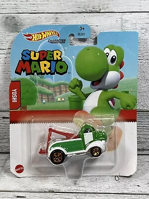 Buy Hot Wheels - Character Cars - Super Mario - Green Yoshi (New) Collectable • 7.99£