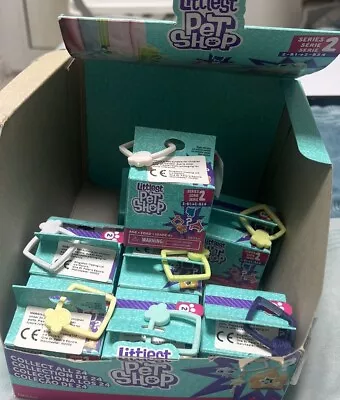 Buy Lot Of 9 Joblot - Littlest Pet Shop Clip It Series 2 Surprise Boxes Brand New • 29.99£