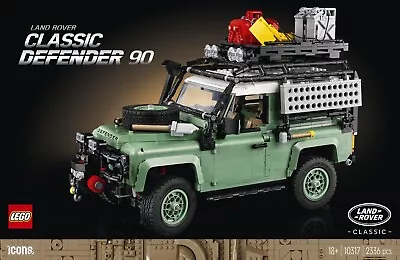 Buy LEGO Icons: Land Rover Classic Defender 90 (10317) New • 184.50£