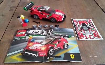 Buy LEGO SPEED CHAMPIONS: Ferrari 488 GT3 “Scuderia Corsa” (75886) • 28£