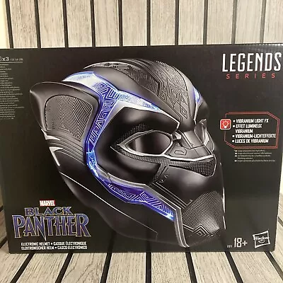 Buy Hasbro Marvel Legends Electronic Black Panther Helmet Boxed VGC • 49.99£