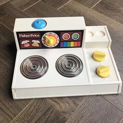 Buy Vintage 1978 Fisher Price Glow Magic Burners Stove Top Kitchen Toy WORKS • 12£