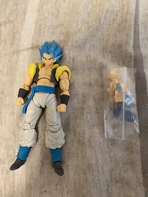 Buy Bandai S.H. Figuarts Dragon Ball Super Broly - Gogeta SSGSS SSB Blue Incomplete • 90£