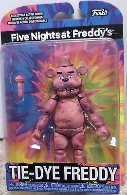 Buy Five Nights At Freddy's: Tie Dye Freddy Articulated 5  Funko Figure • 8£