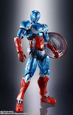 Buy Bandai S.H. Figuarts Tech-On Avengers Captain America • 98.44£