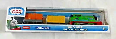 Buy Fisher Price Thomas & Friends - Motorised Percy & The Tanker Toy Train - 3+ New • 11.95£
