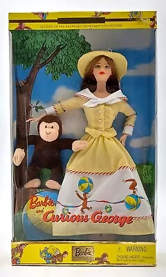 Buy 2000 Barbie And Curious George Dolls / Barbie Collectibles / Mattel 28798, NrfB • 75.91£
