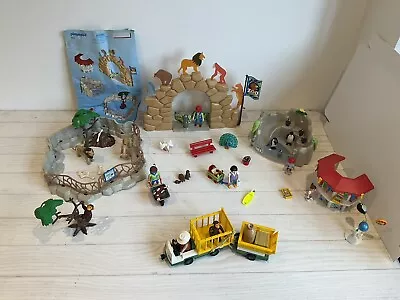 Buy Playmobil 6634 City Life Large Zoo Bundle + Animals + Jeep  Trailer + Penguin’s • 45£