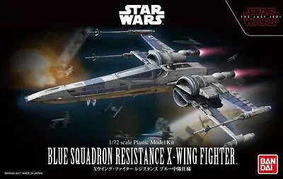 Buy BANDAI SW The Last Jedi Blue Squadron Resistance X-Wing Fighter 1/72 Model Kit • 62.59£
