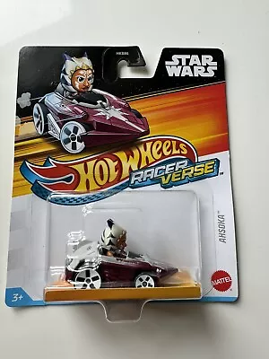 Buy Hot Wheels Racer Verse Ahsoka Star Wars 2023 *COMBINE POSTAGE* • 6.99£