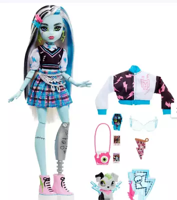 Buy Monster High Frankie Stein Doll And Accessories - Mattel • 38.99£