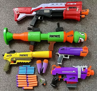 Buy Nerf Fortnite Large Gun Bundle With Official Ammo • 50.17£