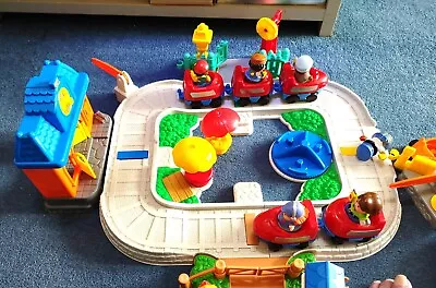 Buy RARE Fisher Price Little People Fun Sound Train Set 77999 2001 Complete + Extras • 24£