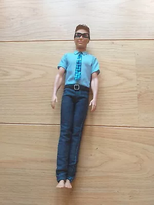 Buy RARE Vintage Ken Barbie's Boyfriend  Doll In Clothes And Removeable Glasses • 15£