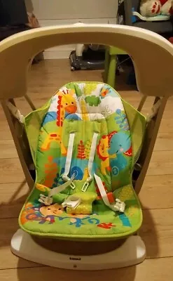 Buy Fisher Price Rainforest And Friends Take-Along Swing & Seat Baby Chair Working  • 24.99£