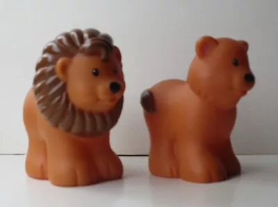 Buy Fisher Price Little People Zoo Lion And Lioness • 6.50£