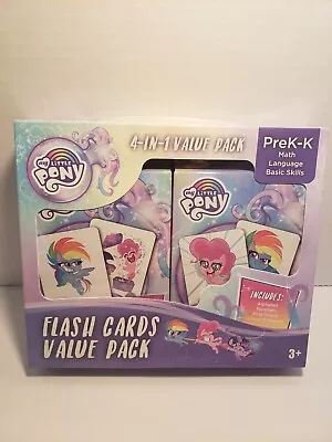 Buy My Little Pony 4-in-1 Value Pack Flash Cards Math,language Etc Prek-k New In Box • 6.52£