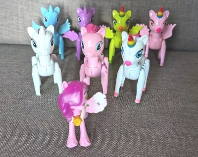 Buy My Little Pony Figures Toys Mini Unicorn Fluttershy Rainbow Dash 8PC Bundle Set • 7.99£