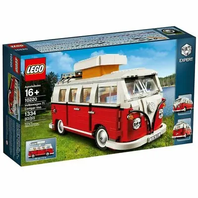 Buy New Factory Sealed LEGO Creator Expert 10220  VW T1 Camper Van Retired • 180£