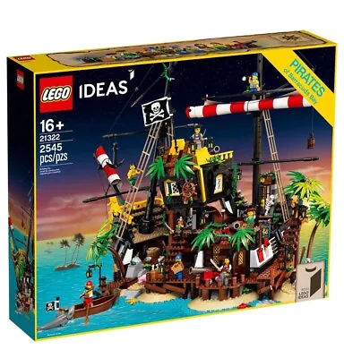 Buy Lego 21322 Ideas Pirates Of Barracuda Bay New And Sealed • 295£