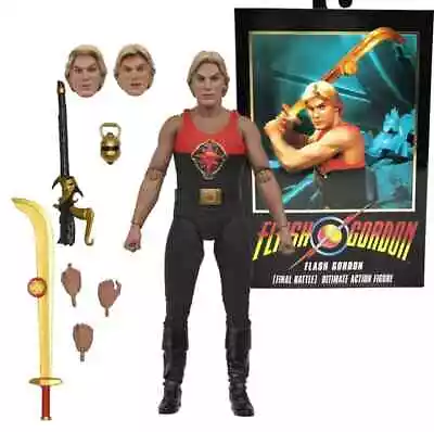 Buy NECA Ultimate Flash Gordon (1980) Final Battle 7  Scale Action Figure Model Toys • 33.99£