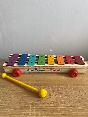 Buy Vintage (1964 - 1978) Fisher - Price Pull Along Xylophone • 10£