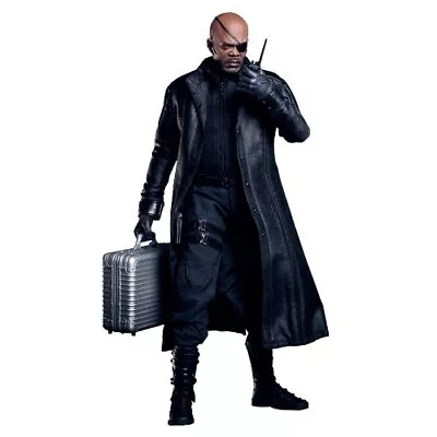 Buy Movie Masterpiece Avengers Nick Fury 1/6 Scale Action Figure Hot Toys Japan • 228.21£