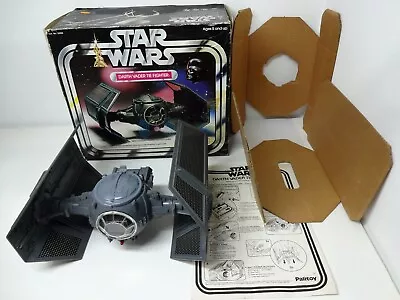 Buy Vintage Star Wars 1st Issue 1977 Palitoy Darth Vader Tie Fighter VG Condition • 55£