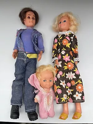 Buy Vintage Mattel Sunshine Family Dolls 1970s • 15£