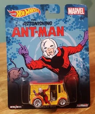 Buy Hot Wheels Pop Culture Bread Box 1:64 Ant-Man Marvel Real Riders Metal Bottom  • 12.11£