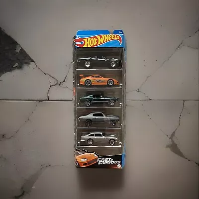 Buy Hot Wheels Fast & Furious 5 Pack (2023) Toyota Supra, Charger, Mustang, Aston • 13.99£