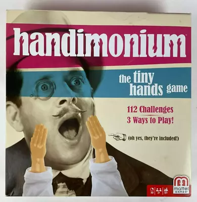 Buy Handimonium - Tiny Hands Game 2017 Mattel - Complete 112 Challenges On 56 Cards  • 18.63£