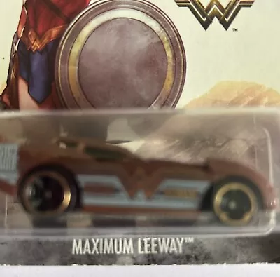 Buy New DC Comics JUSTICE LEAGUE Maximum Leeway 3/7 HOT WHEELS Toy Car WONDER WOMAN • 5.99£