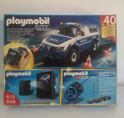 Buy Playmobil 5528 City Action Rc Police Car 4856 / See Description -  Repairs • 19.95£