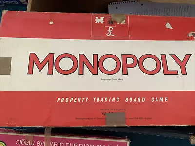 Buy Monopoly Board Game Vintage 1972 • 8£