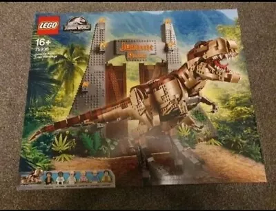 Buy LEGO Jurassic World - T. Rex Rampage (set 75936) Brand New In Sealed Box • 230£