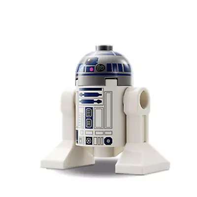 Buy LEGO Star Wars Astromech Droid R2-D2 Dark Pink Dots Minifigure SW1202 Set 75365 • 6.95£