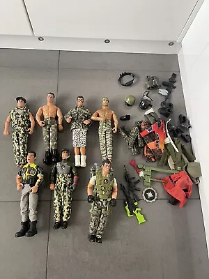 Buy Some Vintage Action Man X 7 From 1990s Plus Accessories Clothing See Photos • 24.99£